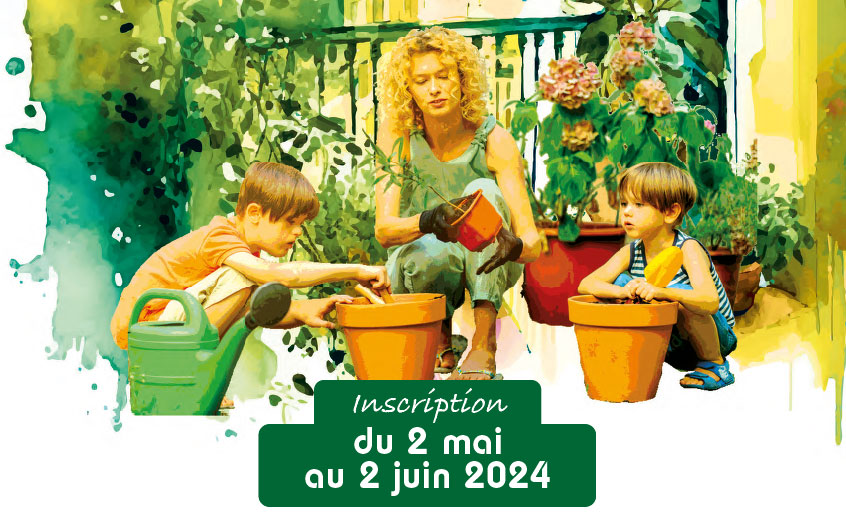 Balcons et jardins fleuris 2024