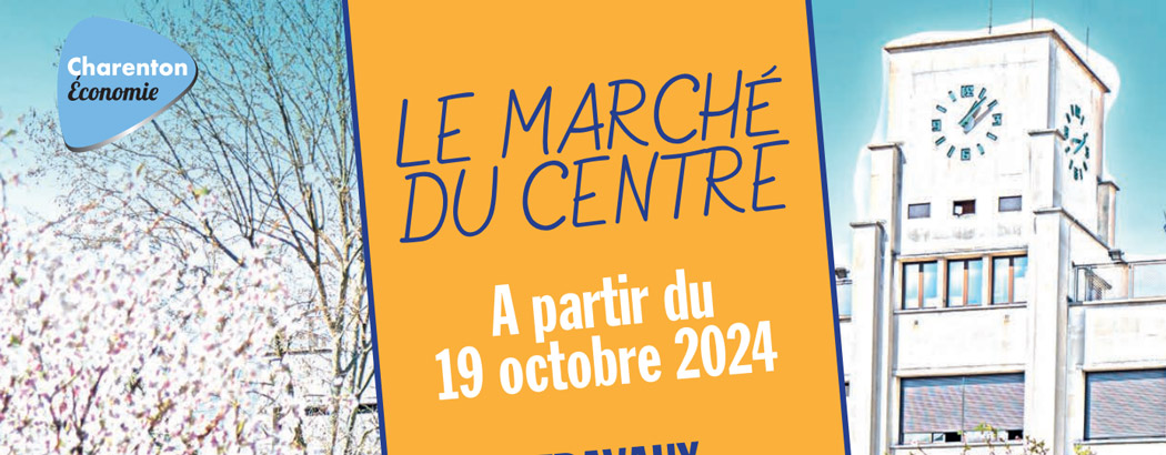 Rénovation marché centre à partir du 16 oct