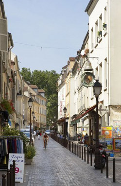 Rue de Paris semi-piétonne