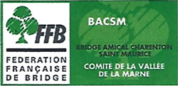 BRIDGE AMICAL CHARENTON/SAINT-MAURICE - BACSM