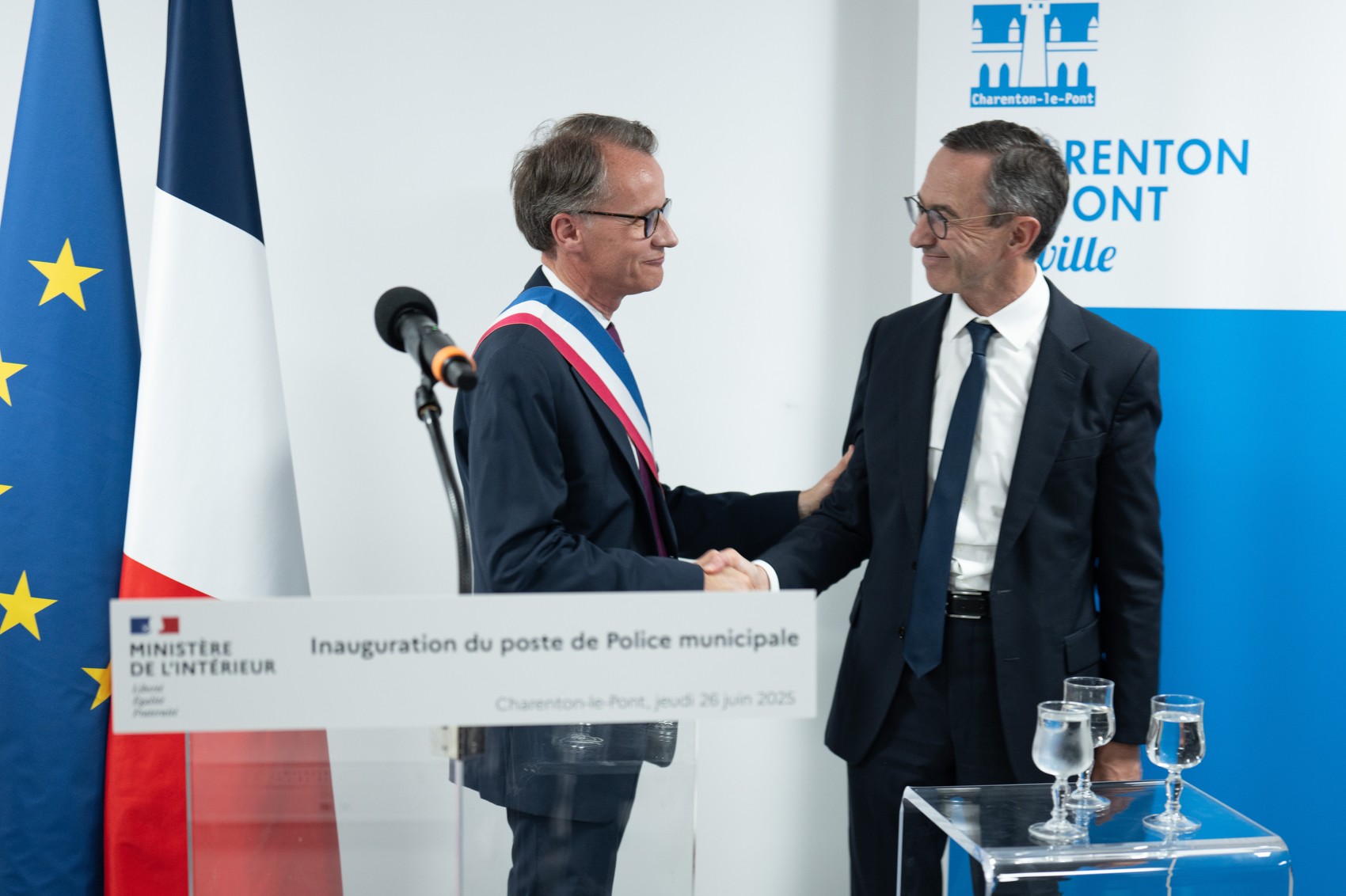 Inauguration du Poste de Police Municipale