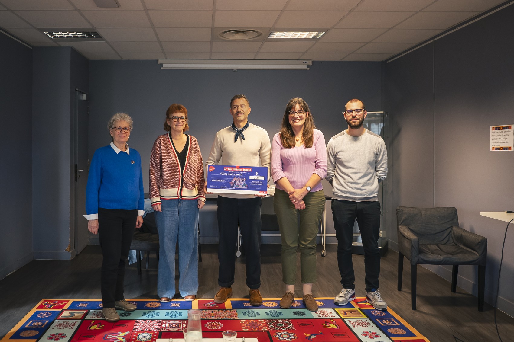 1er Prix littéraire inclusif : Feurat Alani