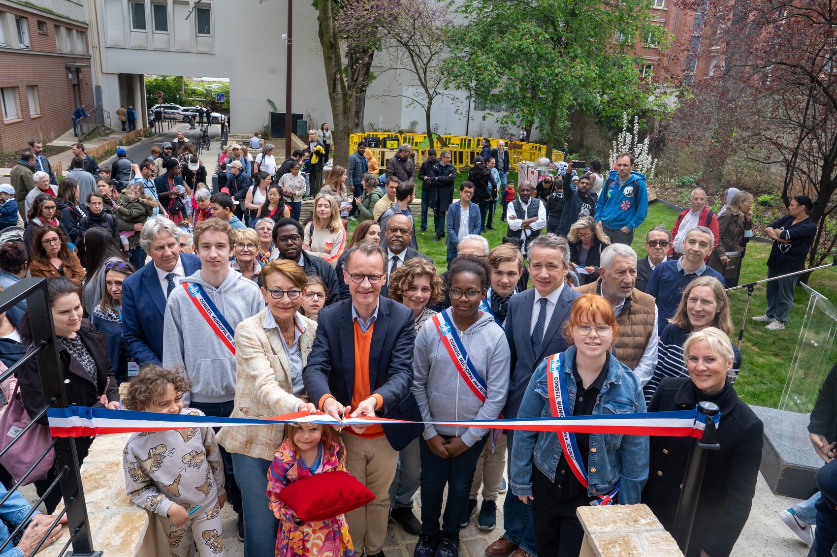 Inauguration Square du 11 novembre